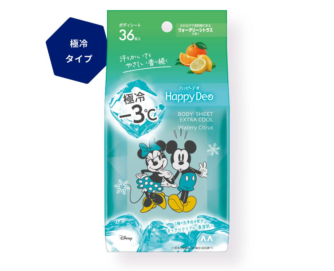 ボディシート Happy Deo ハッピーデオ Mandom 株式会社マンダム