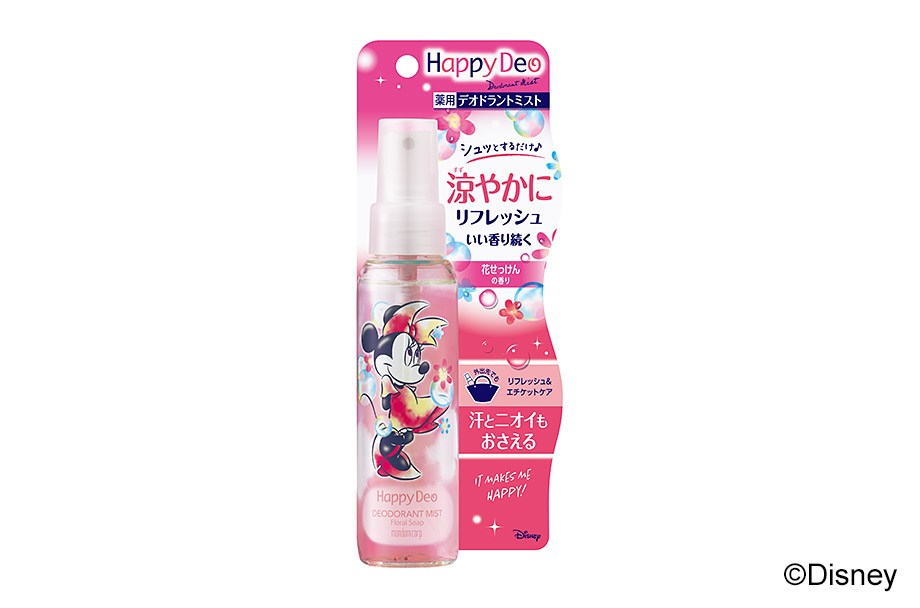 mandom Happy Deo Deodorant Mist Floral Soap (Quasi-drug)