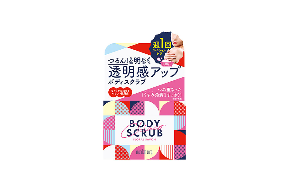  Body Scrub Floral Savon