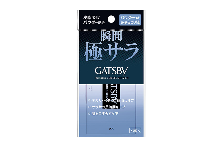 GATSBY Powdered Oil Clear Paper