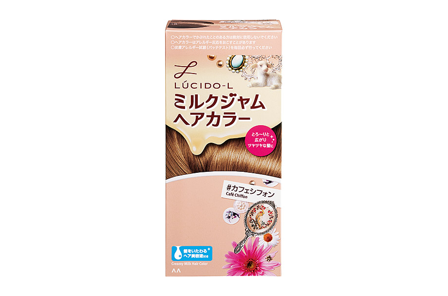 Creamy Milk Hair Color #Cafe Chiffon  (Quasi-drug)