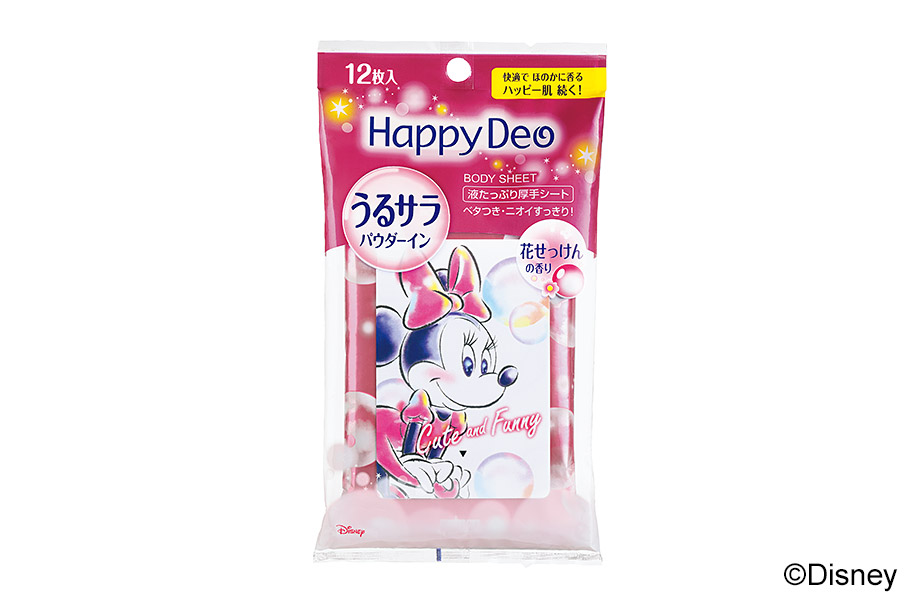 ボディシート うるサラ 花せっけん