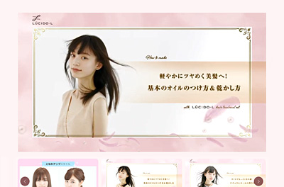 LUCIDO-L 商品の使い方