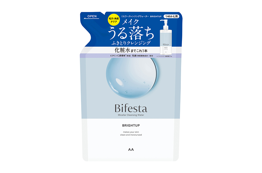 ミセラークレンジングウォーター ブライトアップ つめかえ用