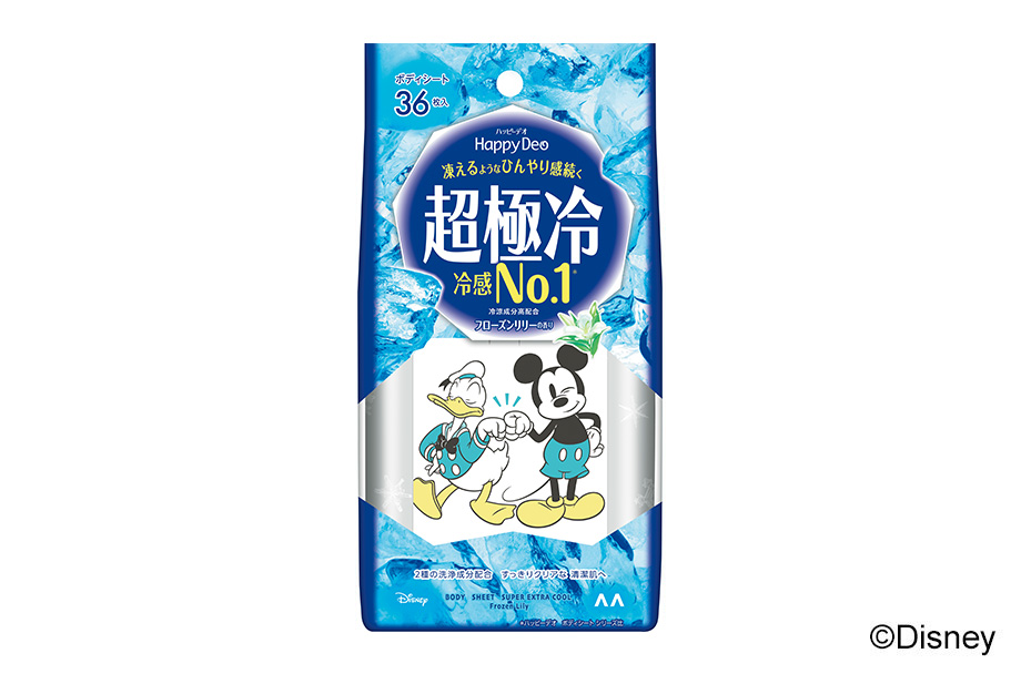 ボディシート 超極冷 フローズンリリー  